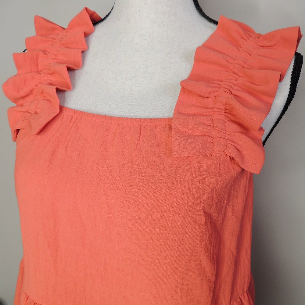 ODDI Ruffle Strap Tank - Picture 3 of 7